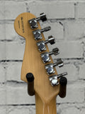 Used 2005 Fender  American Deluxe Stratocaster QMT HSS Amber SN:DZ5007675