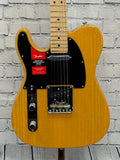 Used 2019 Fender American Pro Telecaster Left-Hand Butterscotch Blonde SN:US19016371