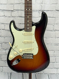Used 2017 Fender American Pro Stratocaster 3-Color Sunburst Left Handed SN:US17102770