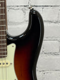 Used 2017 Fender American Pro Stratocaster 3-Color Sunburst Left Handed SN:US17102770