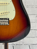 Used 2017 Fender American Pro Stratocaster 3-Color Sunburst Left Handed SN:US17102770