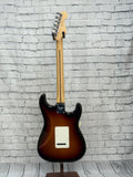 Used 2017 Fender American Pro Stratocaster 3-Color Sunburst Left Handed SN:US17102770