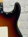 Used 2017 Fender American Pro Stratocaster 3-Color Sunburst Left Handed SN:US17102770