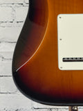 Used 2017 Fender American Pro Stratocaster 3-Color Sunburst Left Handed SN:US17102770