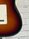 Used 2017 Fender American Pro Stratocaster 3-Color Sunburst Left Handed SN:US17102770