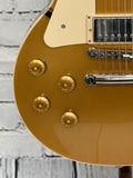 Used 2023 Gibson Les Paul Standard Gold Top Left Handed SN:213730324