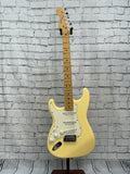 Used 1996 Fender American Standard Stratocaster Left-Handed Vintage White SN:N6107933