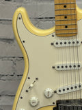 Used 1996 Fender American Standard Stratocaster Left-Handed Vintage White SN:N6107933