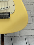 Used 1996 Fender American Standard Stratocaster Left-Handed Vintage White SN:N6107933