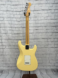 Used 1996 Fender American Standard Stratocaster Left-Handed Vintage White SN:N6107933