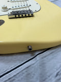 Used 1996 Fender American Standard Stratocaster Left-Handed Vintage White SN:N6107933