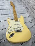 Used 1996 Fender American Standard Stratocaster Left-Handed Vintage White SN:N6107933