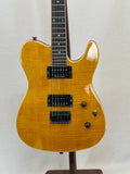 Used 2022 Fender Special Edition Custom Telecaster FMT HH Amber SN:ICF22000954