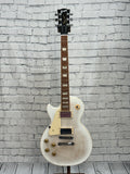 Used 2013 GibsonLes Paul Signature T Alpine White BurstWhite Left Handed SN:133220379