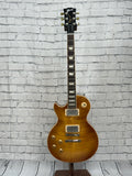 Used 2017 Gibson Les Paul Traditional Honey Burst Left Handed Neck Repair SN:170087114
