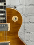 Used 2017 Gibson Les Paul Traditional Honey Burst Left Handed Neck Repair SN:170087114