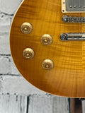 Used 2017 Gibson Les Paul Traditional Honey Burst Left Handed Neck Repair SN:170087114