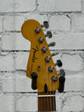 Used 2022 Fender Player Plus Stratocaster Left Handed Tequila Sunrise SN:MX22288125