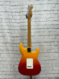 Used 2022 Fender Player Plus Stratocaster Left Handed Tequila Sunrise SN:MX22288125