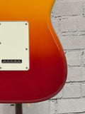 Used 2022 Fender Player Plus Stratocaster Left Handed Tequila Sunrise SN:MX22288125
