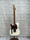 Used 2020 Fender Player Telecaster Left-Handed Polar White SN:MX20168355