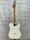 Used 2020 Fender Player Telecaster Left-Handed Polar White SN:MX20168355