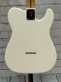 Used 2020 Fender Player Telecaster Left-Handed Polar White SN:MX20168355
