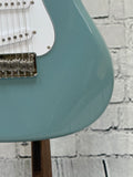 Used 2024 PRS SE Silver Sky Left HandedStone Blue SN:CTIG055745