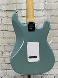Used 2024 PRS SE Silver Sky Left HandedStone Blue SN:CTIG055745