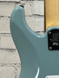 Used 2024 PRS SE Silver Sky Left HandedStone Blue SN:CTIG055745