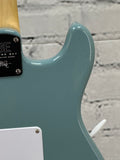 Used 2024 PRS SE Silver Sky Left HandedStone Blue SN:CTIG055745