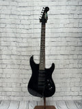 Used 2020 Fender Limited Edition HM Strat Black SN:JFFF20000289