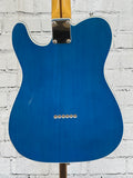Used 1999 Fender Jerry Donahue Sapphire Blue Transparent SN:A015660