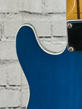 Used 1999 Fender Jerry Donahue Sapphire Blue Transparent SN:A015660