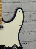 Used 2007 Fender Custom Classic Telecaster Cobalt Blue Transparent SN:CZ508555