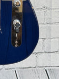 Used 2007 Fender Custom Classic Telecaster Cobalt Blue Transparent SN:CZ508555
