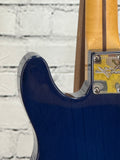 Used 2007 Fender Custom Classic Telecaster Cobalt Blue Transparent SN:CZ508555