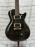 Used 2010 PRS SE Singlecut Black SN:K00366