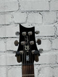 Used 2010 PRS SE Singlecut Black SN:K00366
