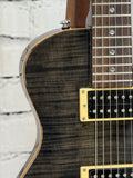 Used 2010 PRS SE Singlecut Black SN:K00366