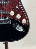 Used 1999 Fender American Deluxe Stratocaster Black SN:DN820086