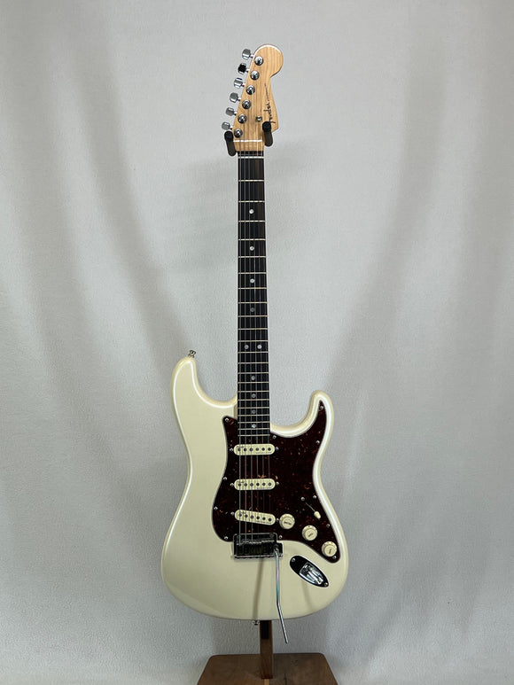 Used 2016 Fender American Elite Stratocaster Olympic Pearl