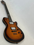 Used Godin LGX-SA Cognac Burst Flame AAA SN:13275135