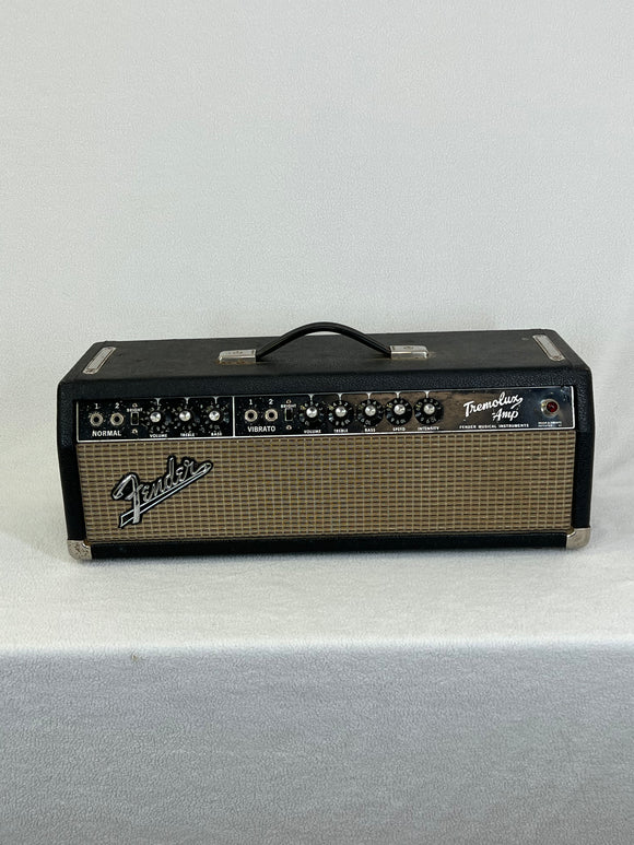 Used 1966 Fender Tremolux 2-Channel 35-Watt Guitar Amp Head