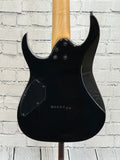 Ibanez GRG7221QA Transparent Black Sunburst SN:GS260400962