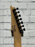 Ibanez GRG7221QA Transparent Black Sunburst SN:GS260400962