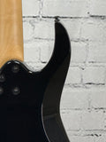 Ibanez GRG7221QA Transparent Black Sunburst SN:GS260400962