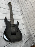 Ibanez GRG7221QA Transparent Black Sunburst SN:GS260400962