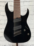Ibanez RGMS8 Black SN:250812959