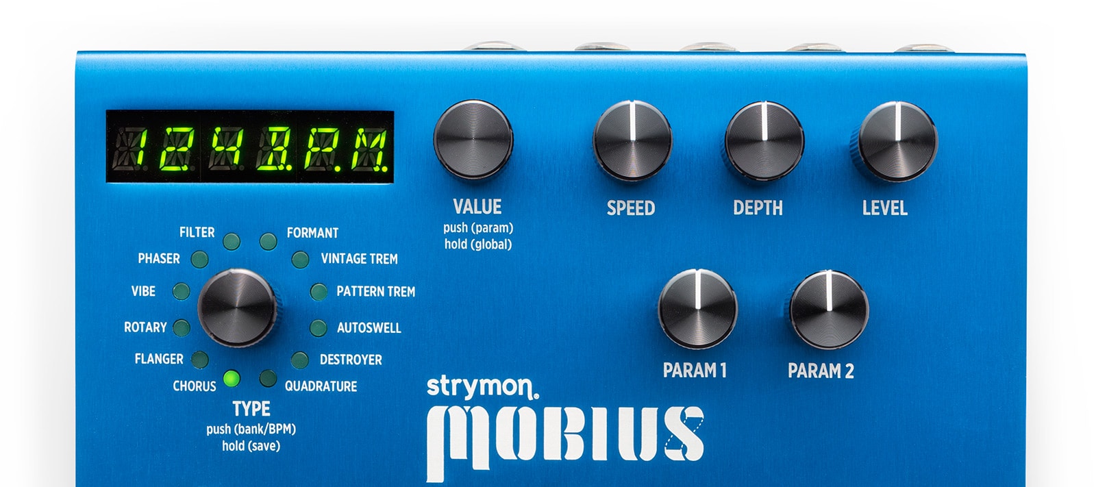 expression pedal for strymon Strymon Mobius Modulation Pedal